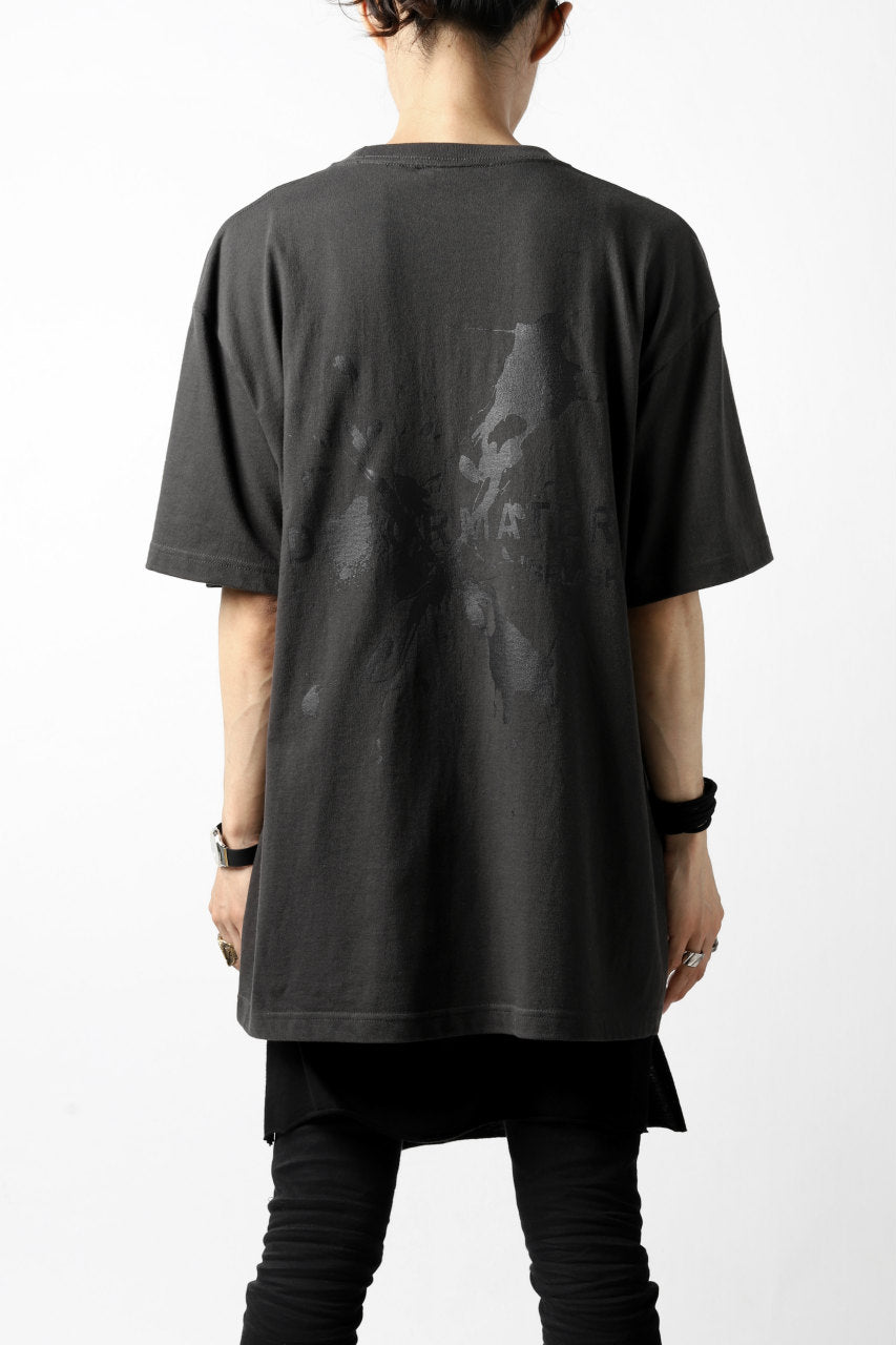 Load image into Gallery viewer, DEFORMATER.® VANISHED PRINT "SPLASH" T-SHIRT (SUMI)