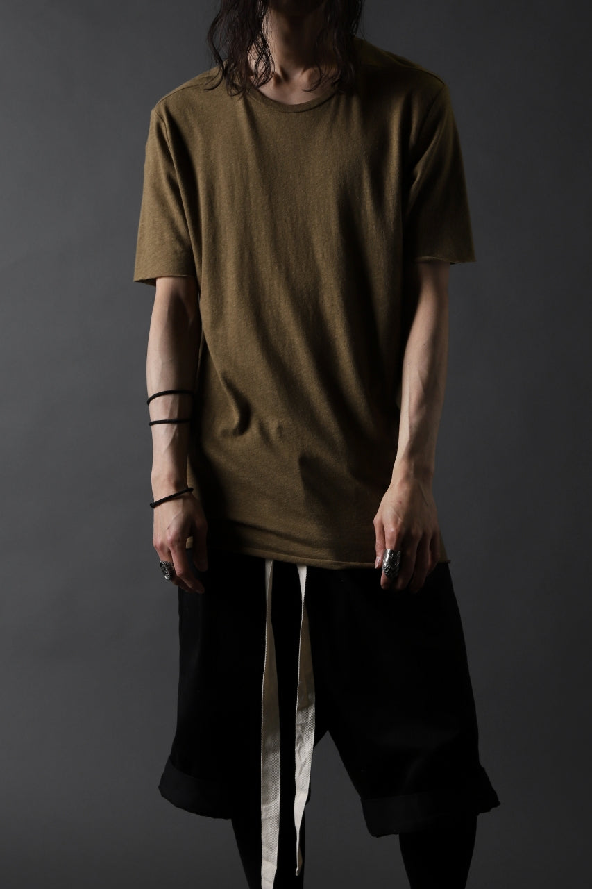 画像をギャラリービューアに読み込む, thomkrom CROSS BACK T-SHIRT (HONEY)