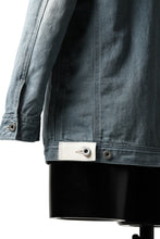 画像をギャラリービューアに読み込む, ISAMU KATAYAMA BACKLASH LOOSEY JEAN JACKET / COTTON LINEN DENIM (INDIGO)