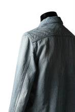 画像をギャラリービューアに読み込む, ISAMU KATAYAMA BACKLASH LOOSEY JEAN JACKET / COTTON LINEN DENIM (INDIGO)