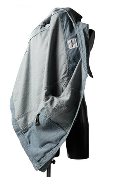 画像をギャラリービューアに読み込む, ISAMU KATAYAMA BACKLASH LOOSEY JEAN JACKET / COTTON LINEN DENIM (INDIGO)