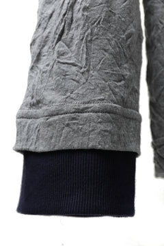 画像をギャラリービューアに読み込む, Y's BASIC LONG SLEEVE TEE / PLAIN STITCH WRINKLE (GREY)