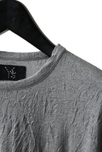 画像をギャラリービューアに読み込む, Y's BASIC LONG SLEEVE TEE / PLAIN STITCH WRINKLE (GREY)