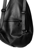 画像をギャラリービューアに読み込む, discord Yohji Yamamoto SOFT CALF SHRINK LEATHER BACK PACK (BLACK)