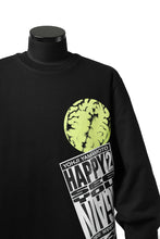 画像をギャラリービューアに読み込む, Y-3 Yohji Yamamoto CREW NECK SWEAT SHIRT / FRENCH TERRY (BLACK)