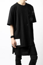 画像をギャラリービューアに読み込む, DEFORMATER.® VANISHED PRINT "SPLASH" T-SHIRT (BLACK)