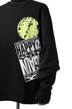 画像をギャラリービューアに読み込む, Y-3 Yohji Yamamoto CREW NECK SWEAT SHIRT / FRENCH TERRY (BLACK)