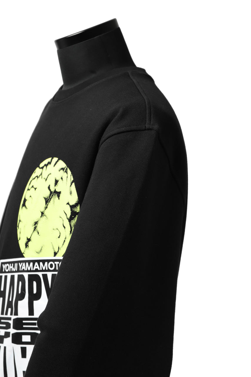 画像をギャラリービューアに読み込む, Y-3 Yohji Yamamoto CREW NECK SWEAT SHIRT / FRENCH TERRY (BLACK)