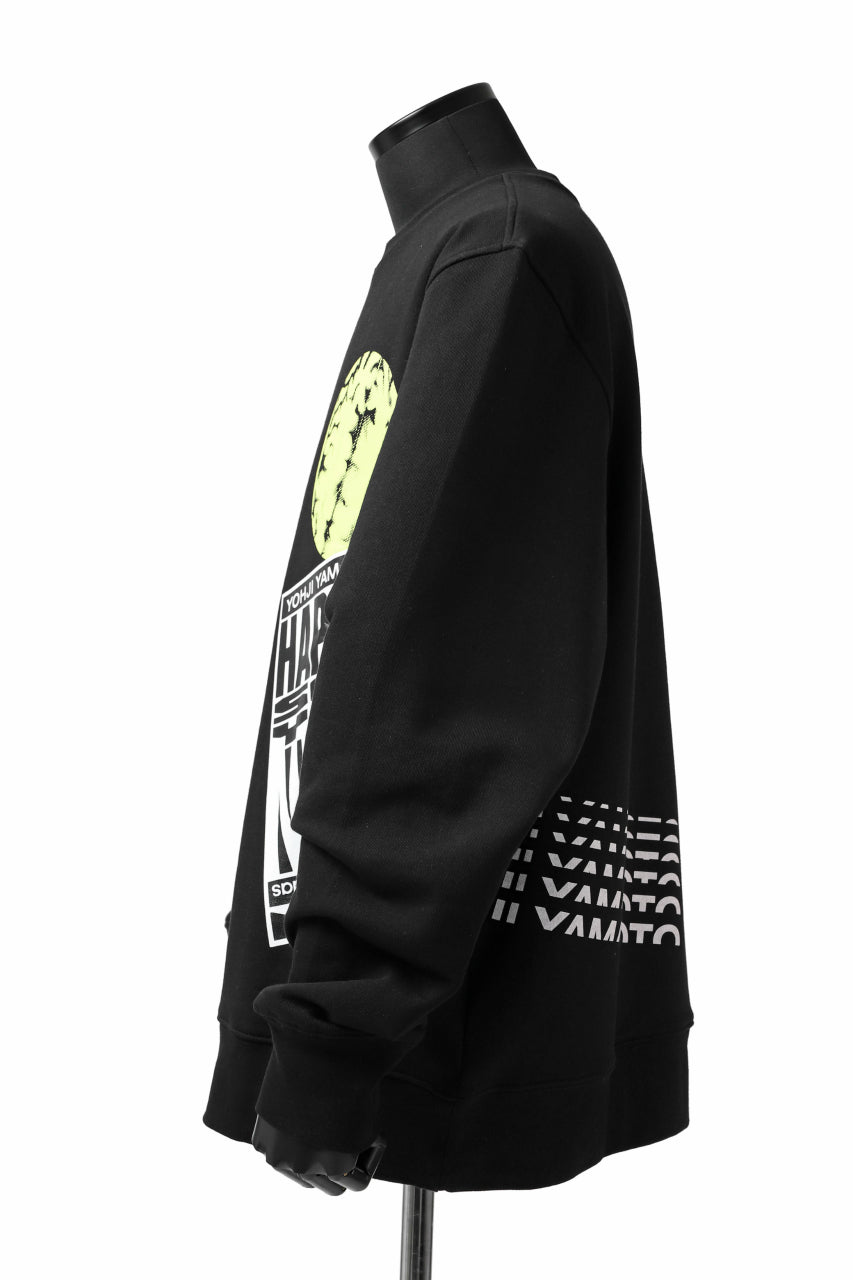 画像をギャラリービューアに読み込む, Y-3 Yohji Yamamoto CREW NECK SWEAT SHIRT / FRENCH TERRY (BLACK)