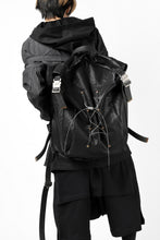 画像をギャラリービューアに読み込む, ierib roll top ruck sack #2 / FVT Oiled Horse (BLACK)