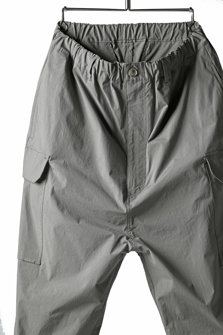 画像をギャラリービューアに読み込む, ISAMU KATAYAMA BACKLASH LOWCROTCH FIELD PANTS / STRETCH TYPEWRITER CLOTH (KHAKI)