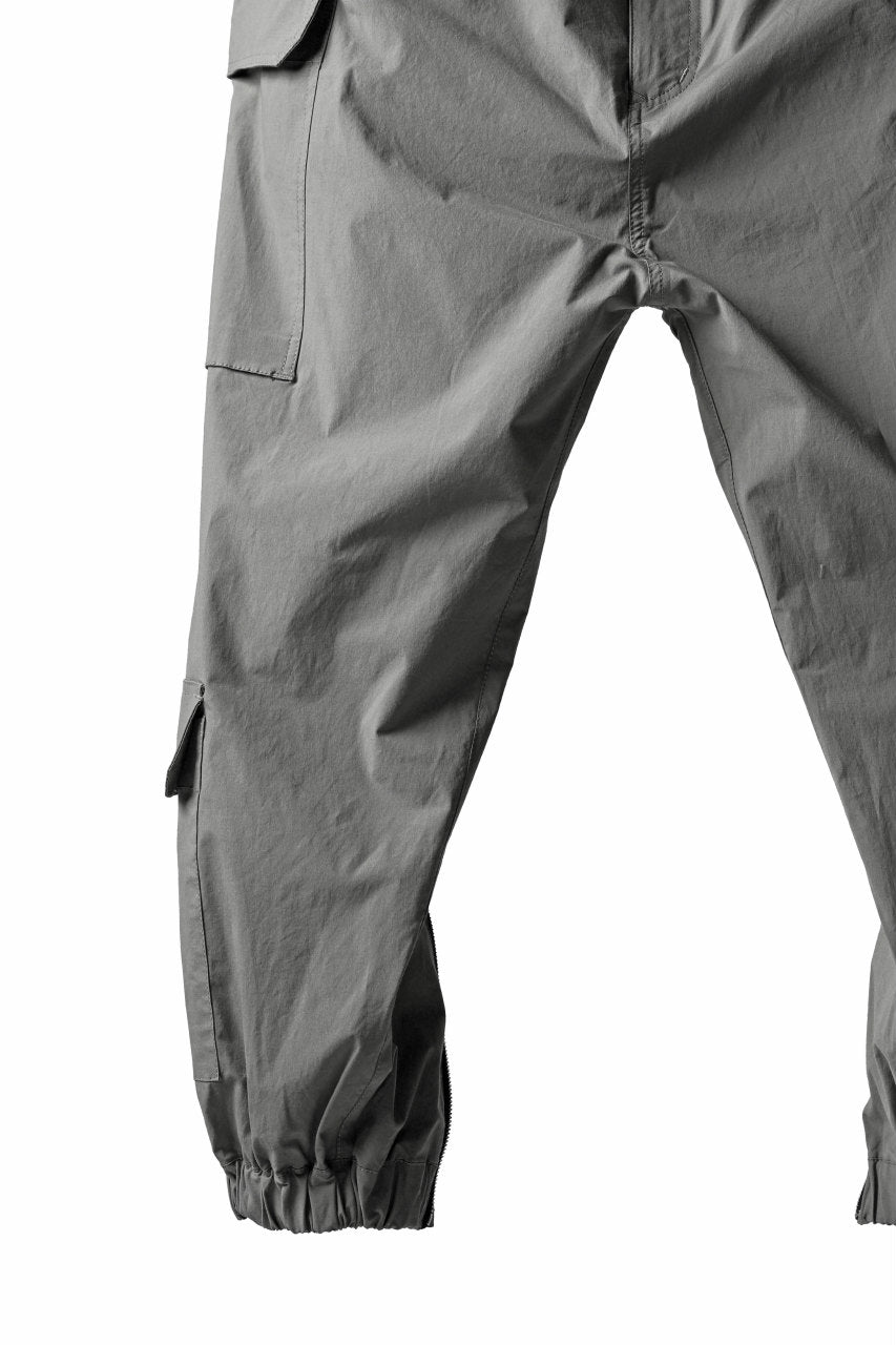 画像をギャラリービューアに読み込む, ISAMU KATAYAMA BACKLASH LOWCROTCH FIELD PANTS / STRETCH TYPEWRITER CLOTH (KHAKI)