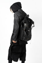 画像をギャラリービューアに読み込む, ierib roll top ruck sack #2 / FVT Oiled Horse (BLACK)