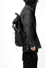 画像をギャラリービューアに読み込む, ierib roll top ruck sack #2 / FVT Oiled Horse (BLACK)