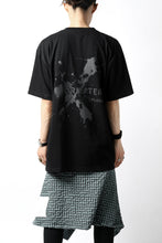 画像をギャラリービューアに読み込む, DEFORMATER.® VANISHED PRINT "SPLASH" T-SHIRT (BLACK)