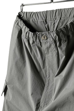画像をギャラリービューアに読み込む, ISAMU KATAYAMA BACKLASH LOWCROTCH FIELD PANTS / STRETCH TYPEWRITER CLOTH (KHAKI)