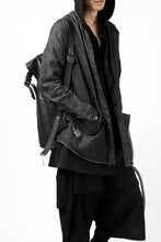 画像をギャラリービューアに読み込む, ierib roll top ruck sack #2 / FVT Oiled Horse (BLACK)