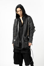 画像をギャラリービューアに読み込む, ierib roll top ruck sack #2 / FVT Oiled Horse (BLACK)