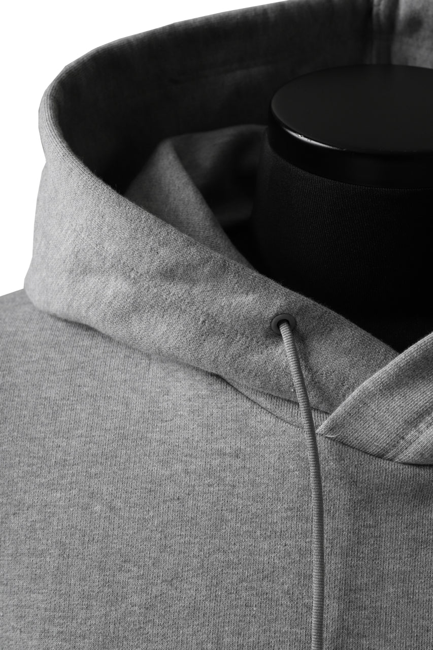 画像をギャラリービューアに読み込む, Y-3 Yohji Yamamoto CLASSIC CHEST LOGO HOODIE PARKA / FRENCH TERRY (GREY)