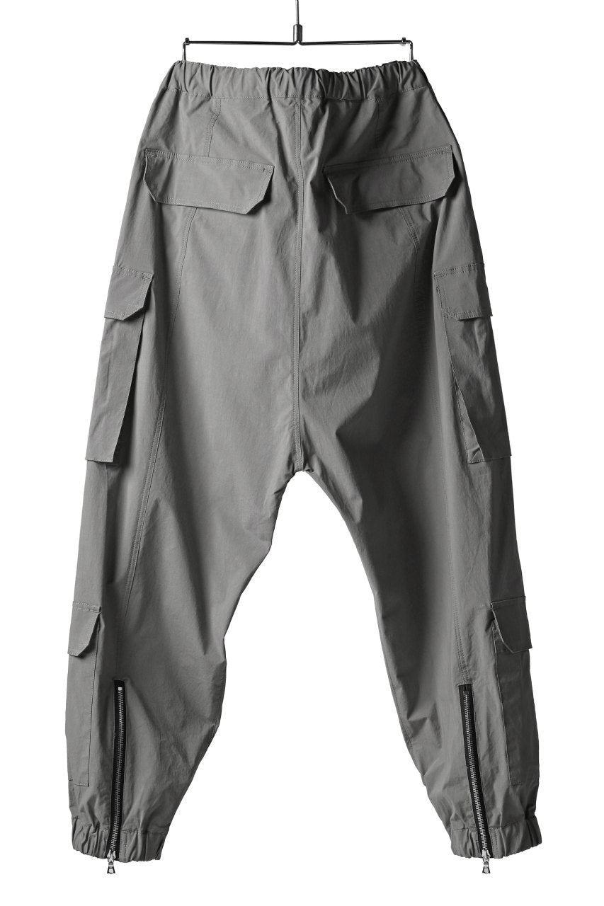 画像をギャラリービューアに読み込む, ISAMU KATAYAMA BACKLASH LOWCROTCH FIELD PANTS / STRETCH TYPEWRITER CLOTH (KHAKI)