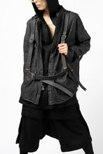 画像をギャラリービューアに読み込む, ierib roll top ruck sack #2 / FVT Oiled Horse (BLACK)