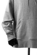 画像をギャラリービューアに読み込む, Y-3 Yohji Yamamoto CLASSIC CHEST LOGO HOODIE PARKA / FRENCH TERRY (GREY)
