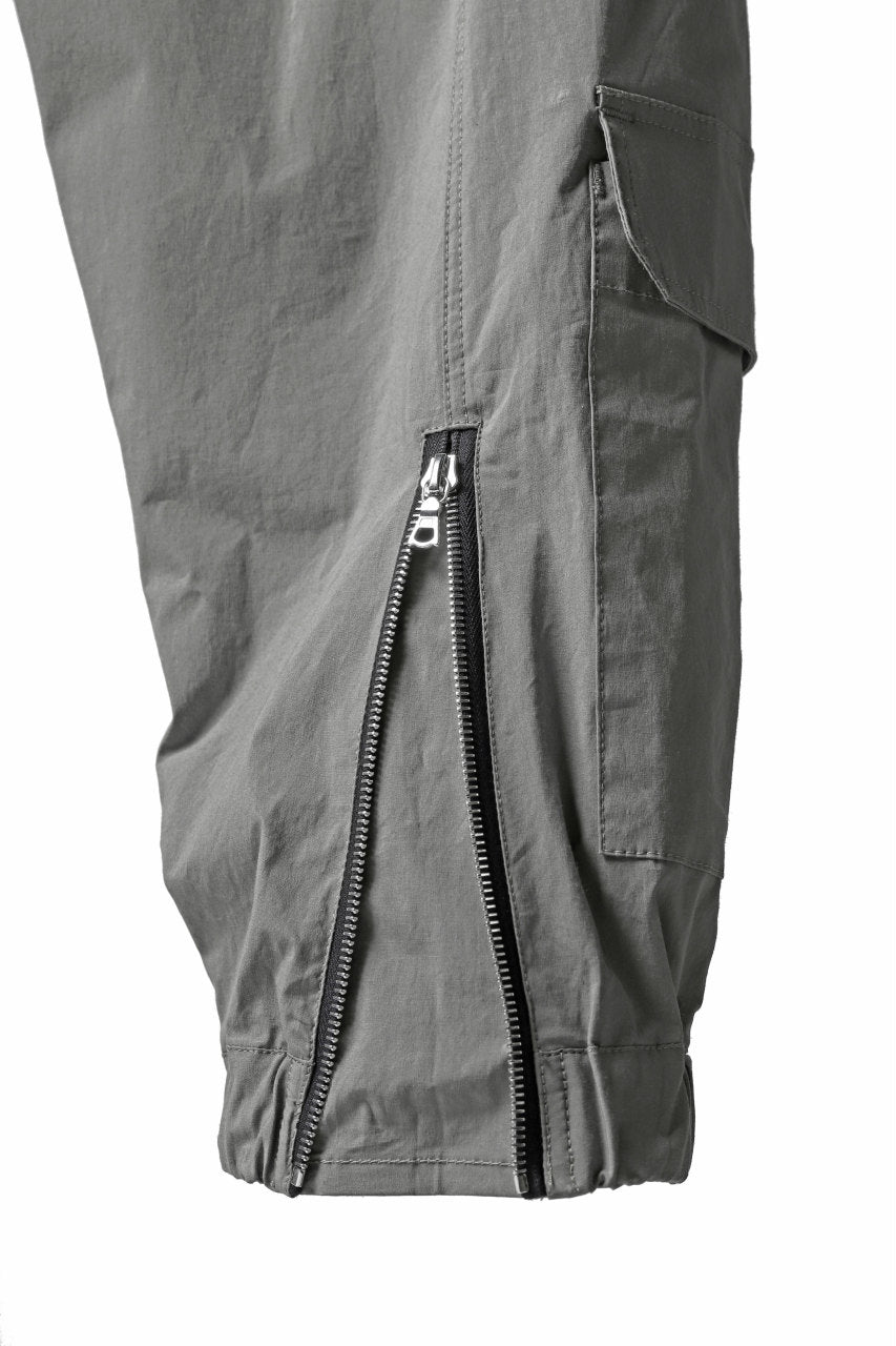 画像をギャラリービューアに読み込む, ISAMU KATAYAMA BACKLASH LOWCROTCH FIELD PANTS / STRETCH TYPEWRITER CLOTH (KHAKI)