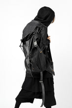 画像をギャラリービューアに読み込む, ierib roll top ruck sack #2 / FVT Oiled Horse (BLACK)
