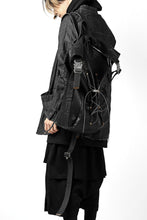 画像をギャラリービューアに読み込む, ierib roll top ruck sack #2 / FVT Oiled Horse (BLACK)