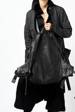 画像をギャラリービューアに読み込む, ierib roll top ruck sack #2 / FVT Oiled Horse (BLACK)