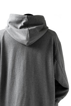 画像をギャラリービューアに読み込む, Y-3 Yohji Yamamoto CLASSIC CHEST LOGO HOODIE PARKA / FRENCH TERRY (GREY)
