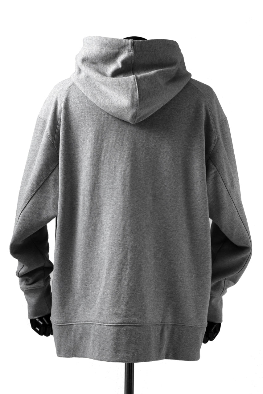 画像をギャラリービューアに読み込む, Y-3 Yohji Yamamoto CLASSIC CHEST LOGO HOODIE PARKA / FRENCH TERRY (GREY)