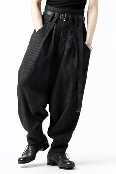 画像をギャラリービューアに読み込む, SOSNOVSKA exclusive CLOWN STYLE PANTS (BLACK STRIPE)