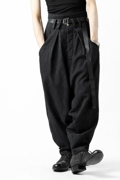 画像をギャラリービューアに読み込む, SOSNOVSKA exclusive CLOWN STYLE PANTS (BLACK STRIPE)