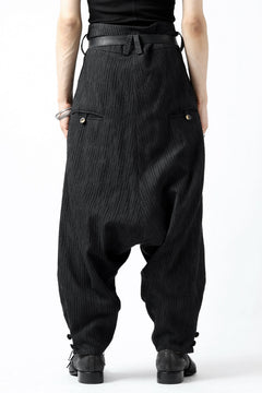 画像をギャラリービューアに読み込む, SOSNOVSKA exclusive CLOWN STYLE PANTS (BLACK STRIPE)