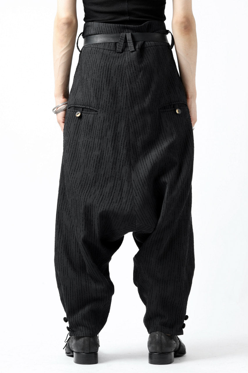画像をギャラリービューアに読み込む, SOSNOVSKA exclusive CLOWN STYLE PANTS (BLACK STRIPE)