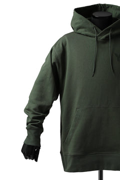 画像をギャラリービューアに読み込む, Y-3 Yohji Yamamoto CLASSIC CHEST LOGO HOODIE PARKA / FRENCH TERRY (GREEN)
