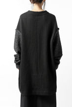 画像をギャラリービューアに読み込む, SOSNOVSKA ATTACHED POCKET KNIT SWEATER (BLACK)