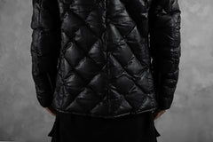 画像をギャラリービューアに読み込む, ISAMU KATAYAMA BACKLASH HOODED DOWN JACKET / KANGAROO + POLISH WHITE GOOSE (BLACK)