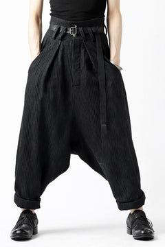 画像をギャラリービューアに読み込む, SOSNOVSKA exclusive CLOWN STYLE PANTS (BLACK STRIPE)