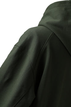 画像をギャラリービューアに読み込む, Y-3 Yohji Yamamoto CLASSIC CHEST LOGO HOODIE PARKA / FRENCH TERRY (GREEN)