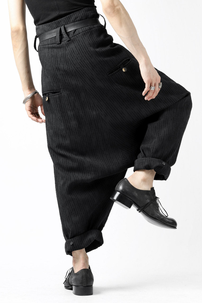 画像をギャラリービューアに読み込む, SOSNOVSKA exclusive CLOWN STYLE PANTS (BLACK STRIPE)