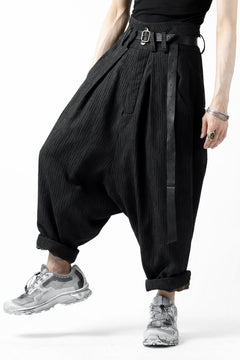 画像をギャラリービューアに読み込む, SOSNOVSKA exclusive CLOWN STYLE PANTS (BLACK STRIPE)