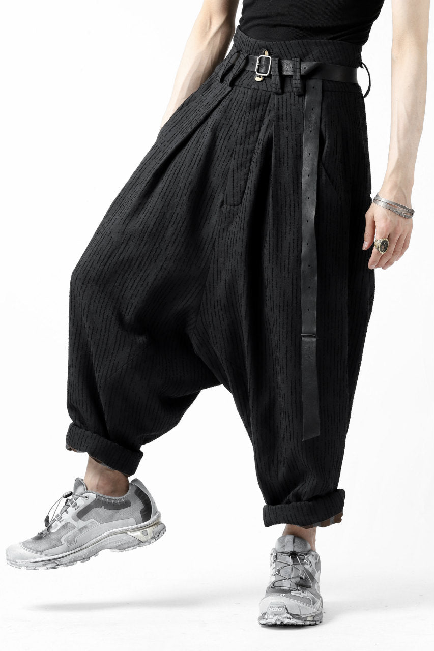 画像をギャラリービューアに読み込む, SOSNOVSKA exclusive CLOWN STYLE PANTS (BLACK STRIPE)
