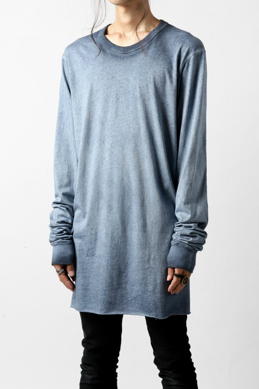 Load image into Gallery viewer, 11 BY BORIS BIDJAN SABERI LONG SLEEVE "LS1B-F-1101" (SYNTH BLUE)