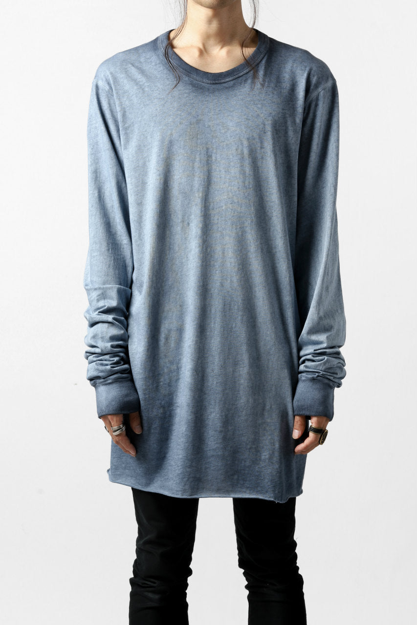 Load image into Gallery viewer, 11 BY BORIS BIDJAN SABERI LONG SLEEVE "LS1B-F-1101" (SYNTH BLUE)