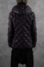 画像をギャラリービューアに読み込む, ISAMU KATAYAMA BACKLASH HOODED DOWN JACKET / KANGAROO + POLISH WHITE GOOSE (PURPLE)