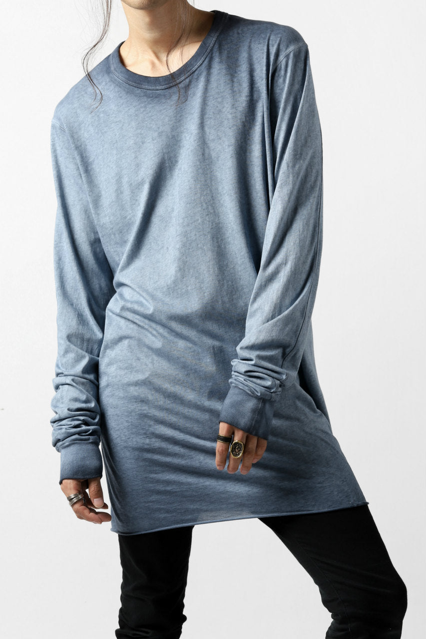 Load image into Gallery viewer, 11 BY BORIS BIDJAN SABERI LONG SLEEVE "LS1B-F-1101" (SYNTH BLUE)