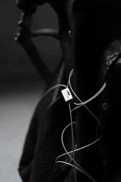 画像をギャラリービューアに読み込む, ierib roll top ruck sack #2 / FVT Oiled Horse (BLACK)