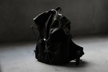 画像をギャラリービューアに読み込む, ierib roll top ruck sack #2 / FVT Oiled Horse (BLACK)
